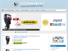 Tablet Screenshot of ebookmanuals.com